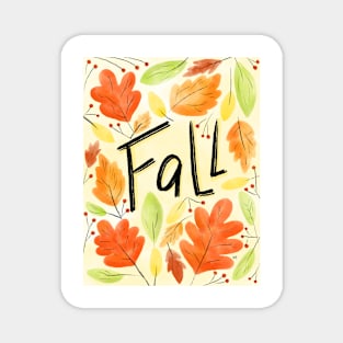 Fall In Leaves Magnet