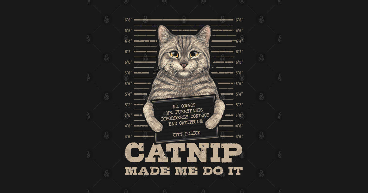 catnip made me do it shirt