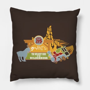 The Wildest Ride in the Wilderness Pillow