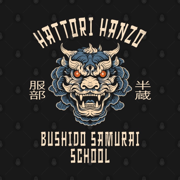 Hattori Hanzo Bushido Samurai School by ShirtFace