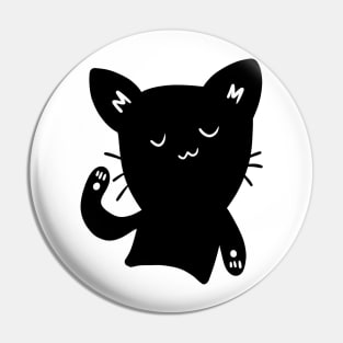 Black Cat Pin