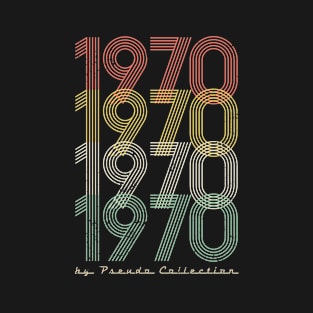 Vintage Retro Classic 1970 pseudo T-Shirt