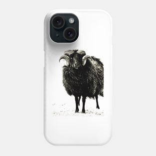 Black Ram Phone Case