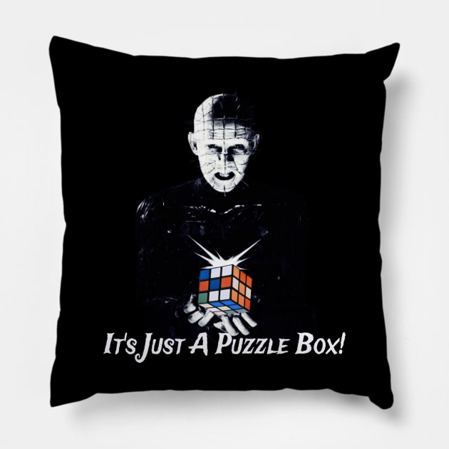 Puzzle Box Pillow by Cyde Track