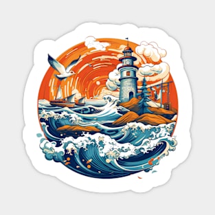 A Lighthouse Magnet