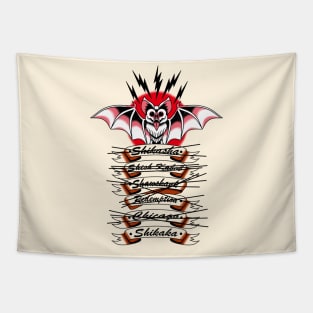 The Great White Bat Tapestry