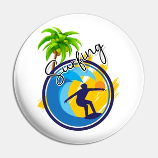 surfing Pin