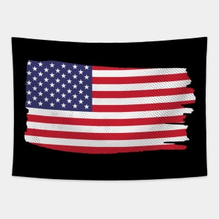 American Flag USA United States of America US 4th of July Tapestry