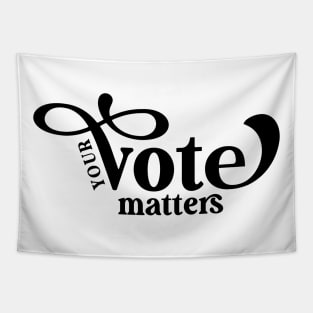 Your Vote Matters Tapestry