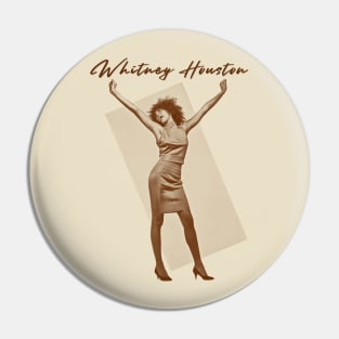 Whitney Houston - Fresh Art Pin