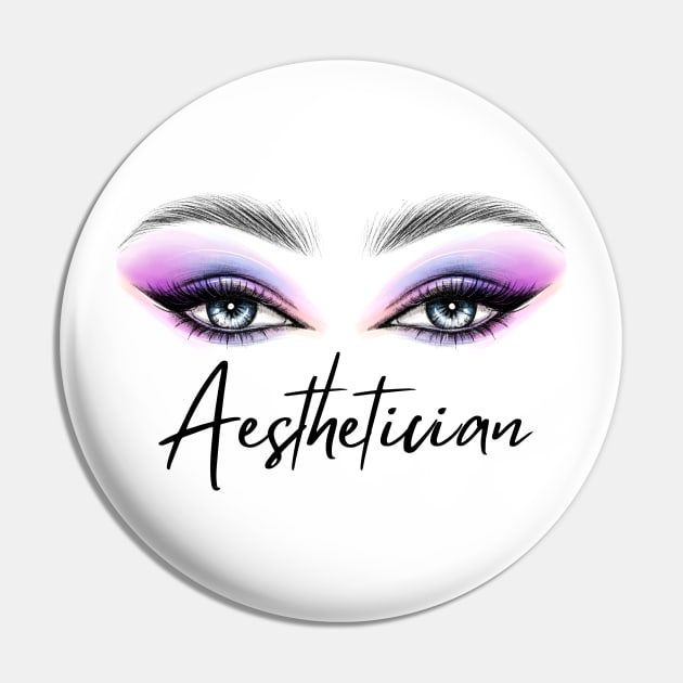 Makeup Artist Pin by Inktopolis