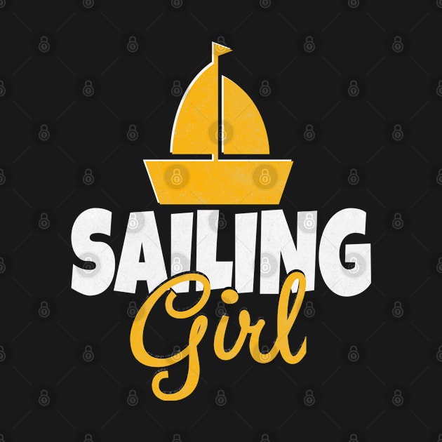 Sailing Girl by Teesson