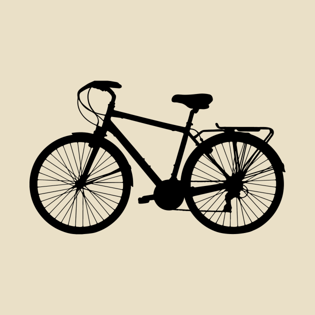 Bicycle Black by Samr Shop