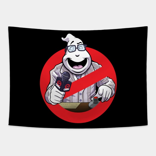 Ghostbusters News Logo Tapestry by Ghostbusters News