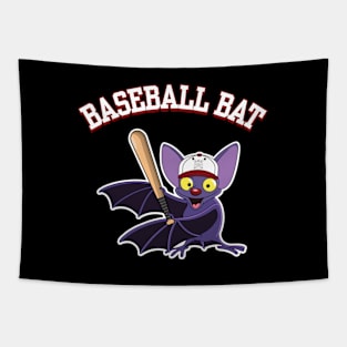 Baseball Bat.Funny baseball bat pun Tapestry