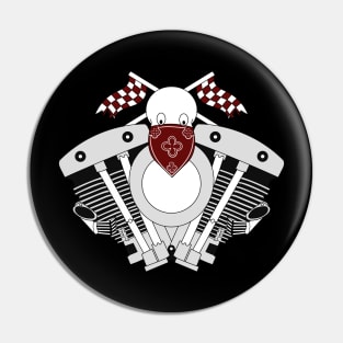 V-Twin Forever Pin