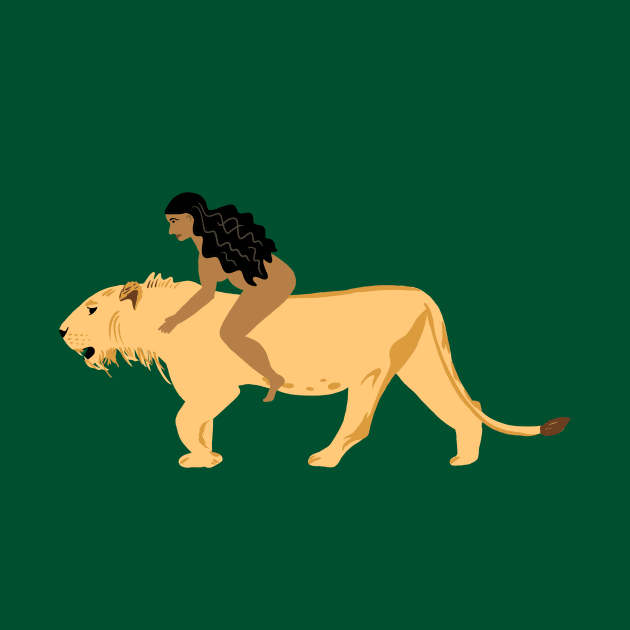 Lioness Woman by Das Brooklyn