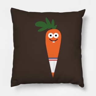 CARROT IN UNDERWEAR Pillow