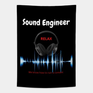Sound Engineer Tapestry