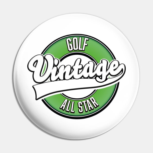 Golf vintage all star logo Pin by nickemporium1