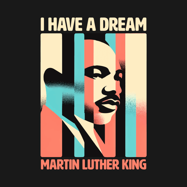 Vision of a Dream MLK Inspirational Portrait Design Dream Legacy Graphics by star trek fanart and more