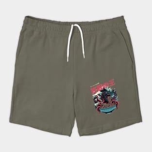 Ramen Leviathan - Ukiyo-e Sea Beast Shorts