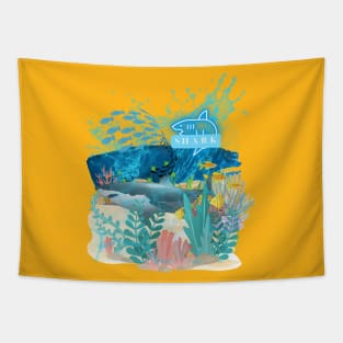 Shark Aquarium Tapestry