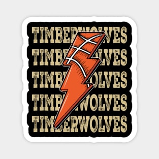 Funny Sports Timberwolves Proud Name Basketball Classic Magnet