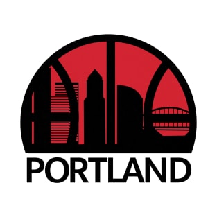 Portland Supersonics Skyline T-Shirt