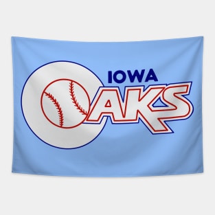 Defunct Iowa Oaks Minor League Baseball 1979 Tapestry