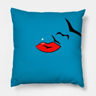 Flying Kiss Pillow