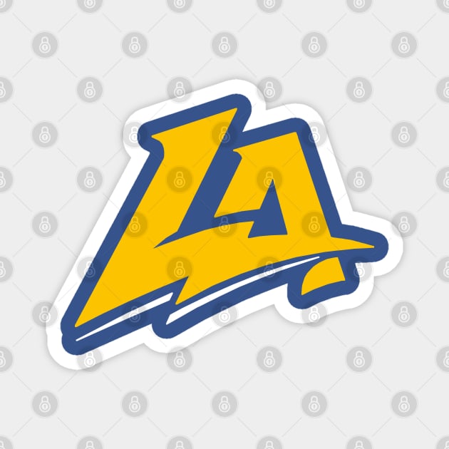 Los Angeles Rams Football Design Magnet by FanSwagUnltd