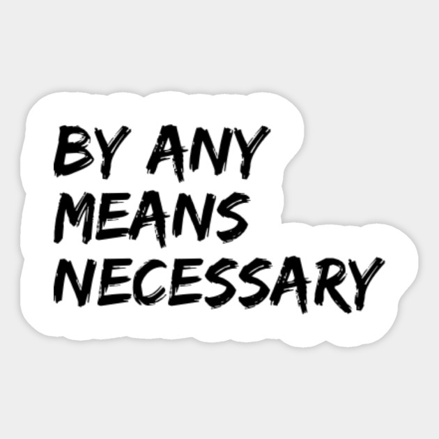 By any means - By Any Means - Sticker