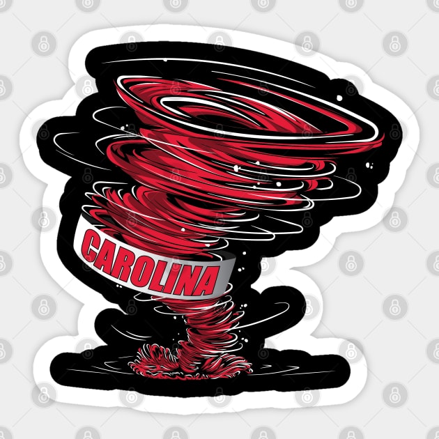 Carolina Hurricanes: Stormy 2021 Mascot - NHL Removable Wall Adhesive Wall Decal Large