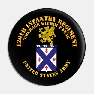 COA - 126th Infantry Regiment Pin