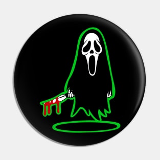 Scream Ghostface Ghost Pin