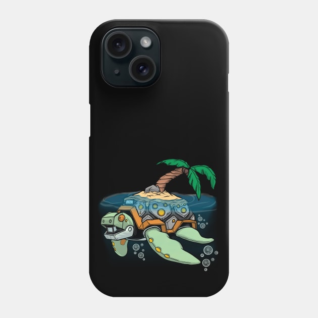 Turtle Island Phone Case by richardsondesignsyyc