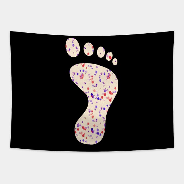 Pretty Foot Tapestry by MarieStar