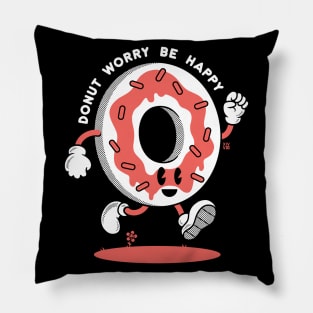 Donut Worry Pillow