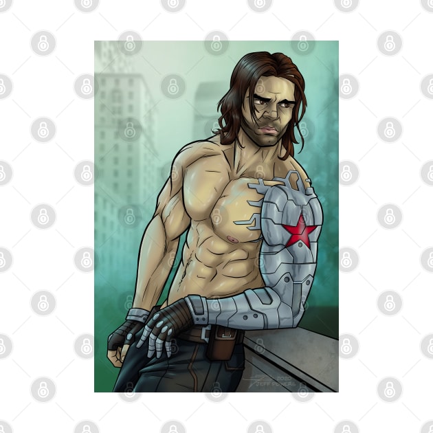 Thirsty Bucky by jpowersart