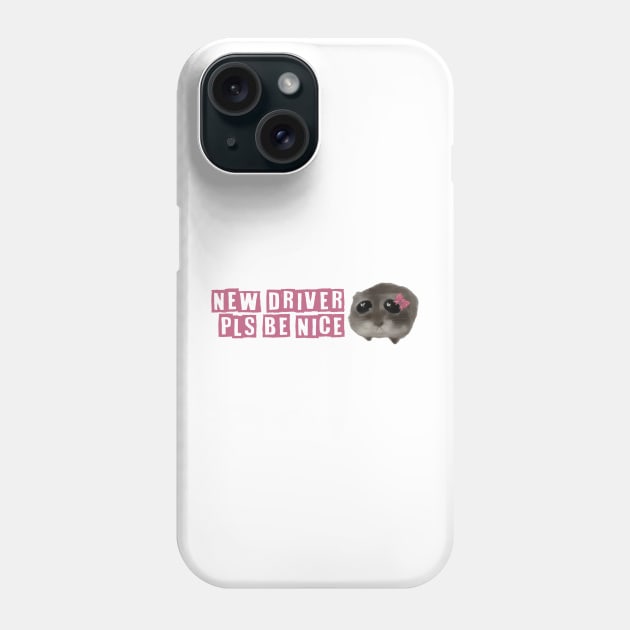 Sad hamster Phone Case by Artbygoody