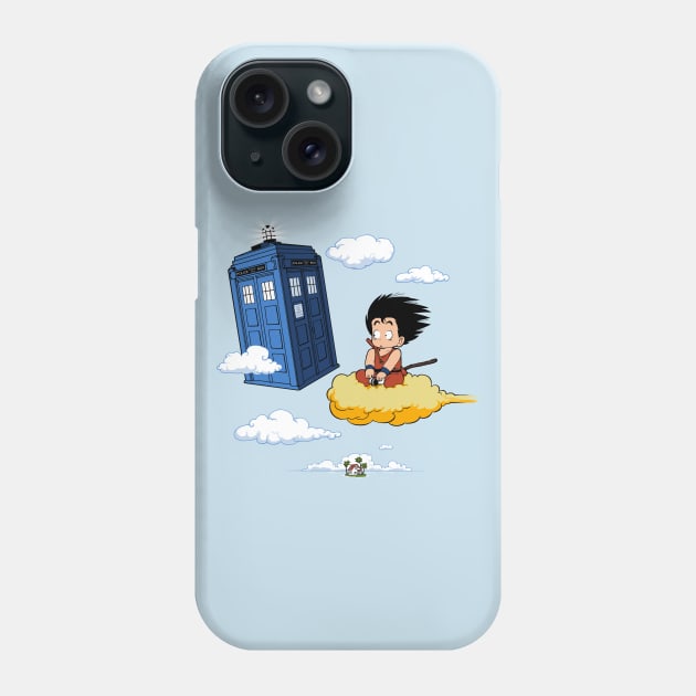 Nimbus and Tardis Phone Case by ES427