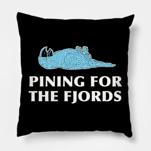 Pining For The Fjords Dead Parrot graphic comedy hoodie mug pillow tote bag Pillow