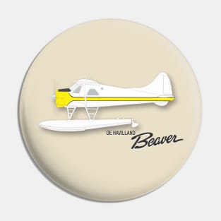 de Havilland Beaver floatplane Pin