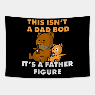 Not A Dad Bod. A Father Figure Cute Tapestry