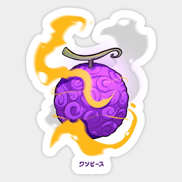 Akuma No Mi Stickers for Sale