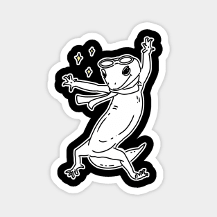 Gecko dance Magnet