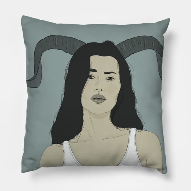 Taurus Pillow by DemoNero
