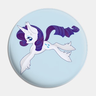 Flourish Ponies - Rarity Pin