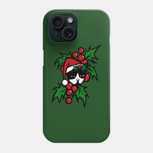 Tuxedo Cat Christmas Phone Case